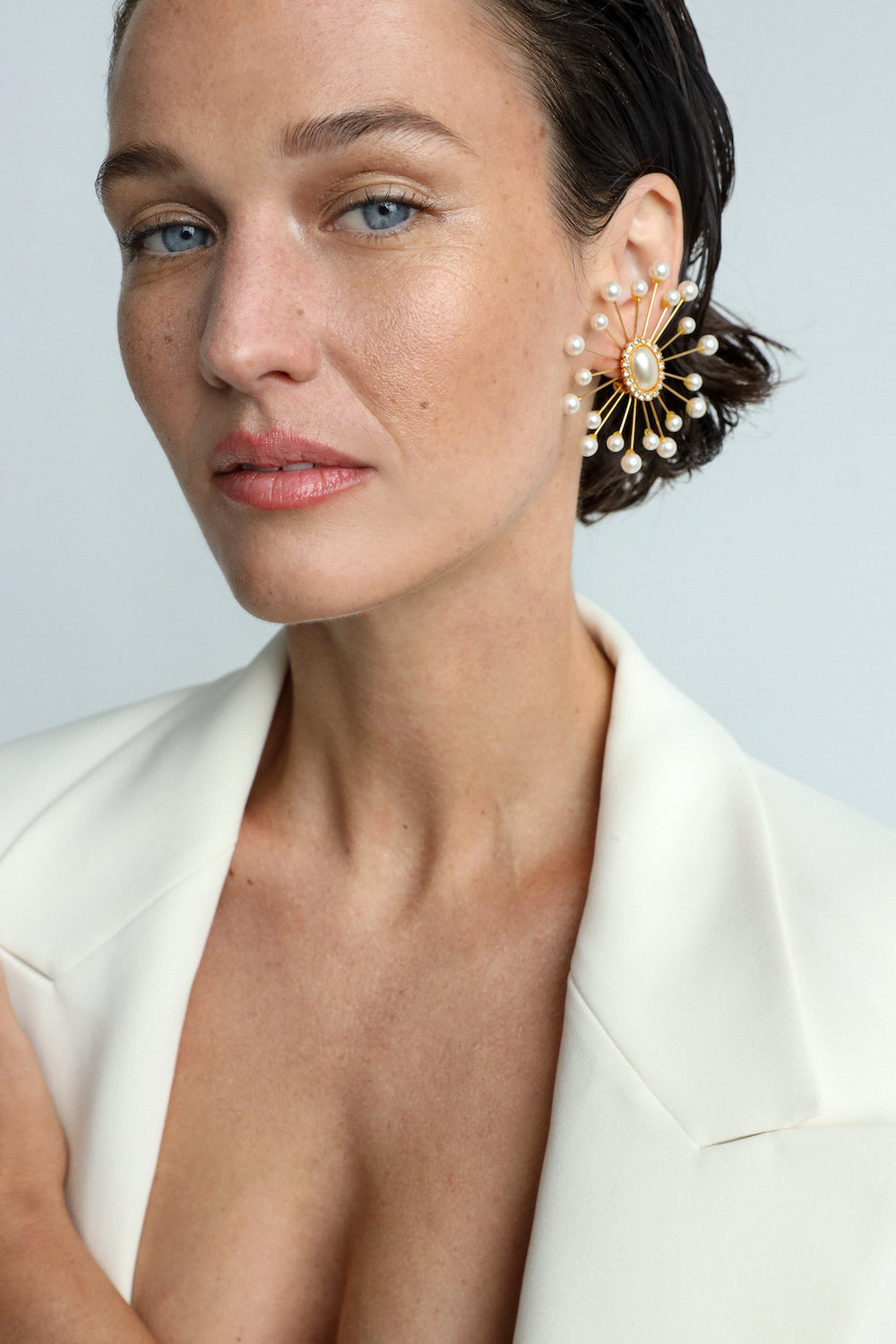 Cannes Earrings - Gold